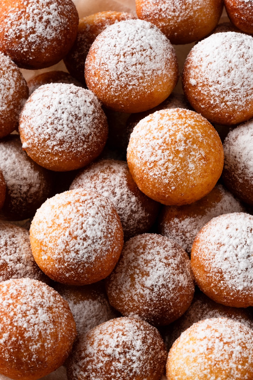 Творожные пончики